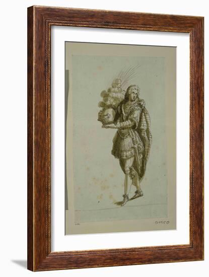 Page Bearing a Helmet-Inigo Jones-Framed Giclee Print