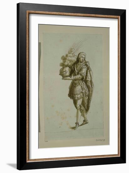 Page Bearing a Helmet-Inigo Jones-Framed Giclee Print