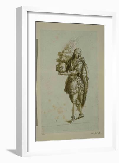 Page Bearing a Helmet-Inigo Jones-Framed Giclee Print