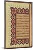 Page from a Koran Manuscript-null-Mounted Giclee Print