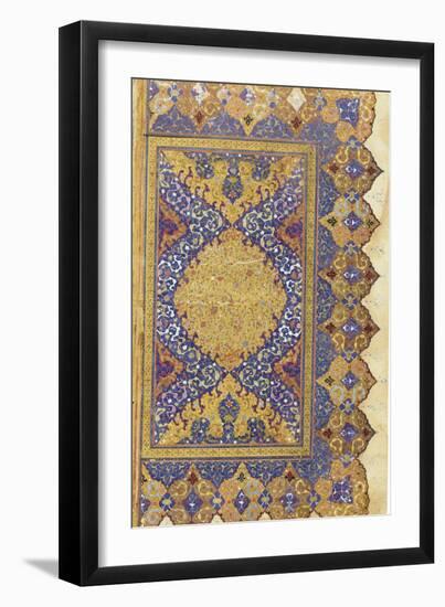 Page from a Large Qur'An-null-Framed Giclee Print