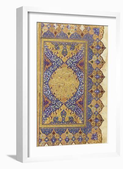 Page from a Large Qur'An-null-Framed Giclee Print