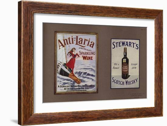 Page from Jordan's Enamelled Signs-null-Framed Giclee Print