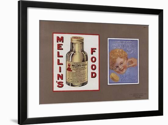 Page from Jordan's Enamelled Signs-null-Framed Giclee Print