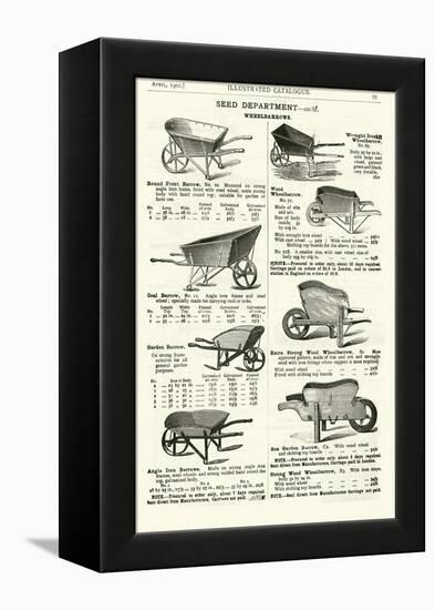 Page from the Army and Navy Catalogue, April 1902-null-Framed Premier Image Canvas