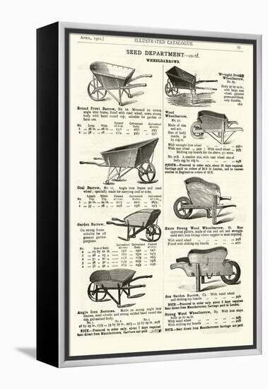 Page from the Army and Navy Catalogue, April 1902-null-Framed Premier Image Canvas