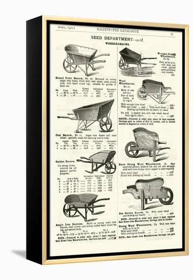 Page from the Army and Navy Catalogue, April 1902-null-Framed Premier Image Canvas