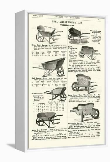 Page from the Army and Navy Catalogue, April 1902-null-Framed Premier Image Canvas