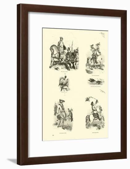 Page from the Pictorial Museum of Animated Nature-null-Framed Giclee Print