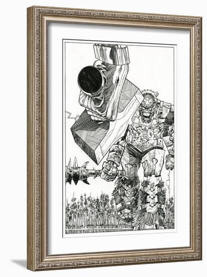 Page Inks-Walter Simonson-Framed Art Print