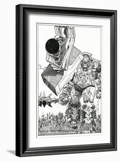 Page Inks-Walter Simonson-Framed Art Print