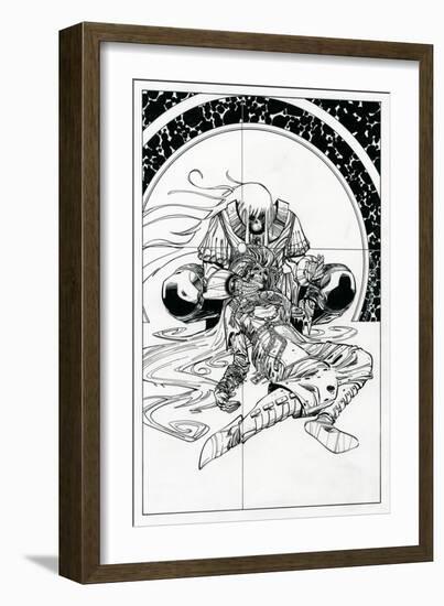 Page Inks-Walter Simonson-Framed Art Print