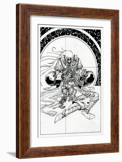 Page Inks-Walter Simonson-Framed Art Print