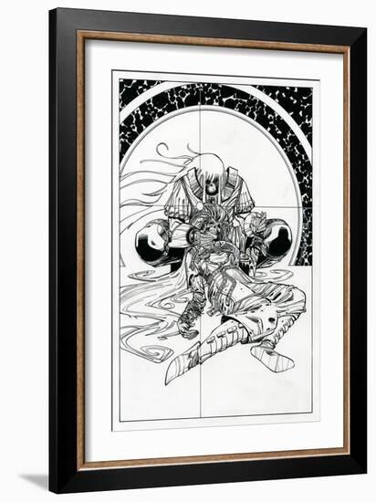 Page Inks-Walter Simonson-Framed Art Print