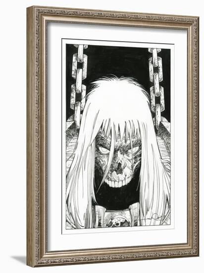 Page Inks-Walter Simonson-Framed Premium Giclee Print