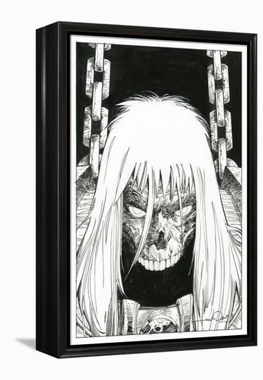 Page Inks-Walter Simonson-Framed Stretched Canvas