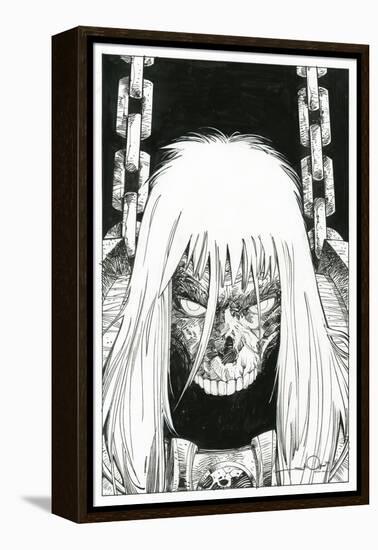 Page Inks-Walter Simonson-Framed Stretched Canvas