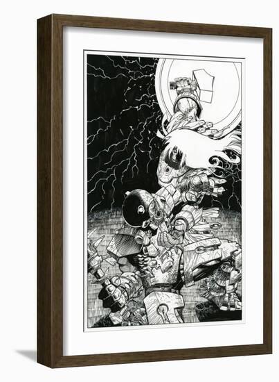 Page Inks-Walter Simonson-Framed Art Print