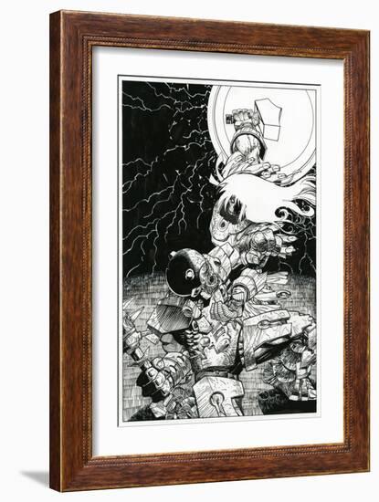 Page Inks-Walter Simonson-Framed Art Print