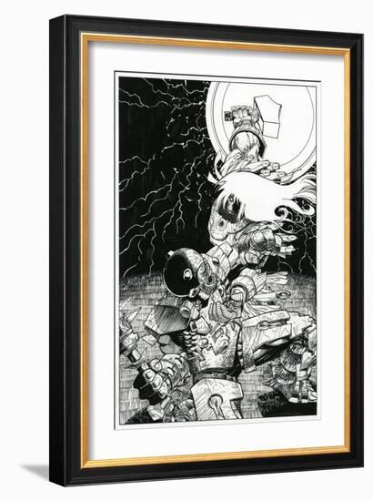 Page Inks-Walter Simonson-Framed Art Print