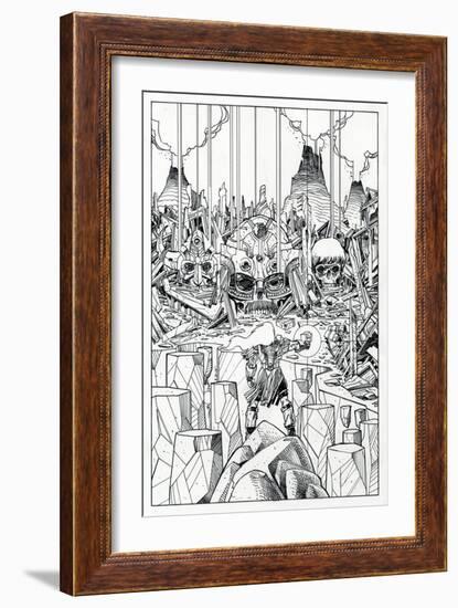 Page Inks-Walter Simonson-Framed Art Print