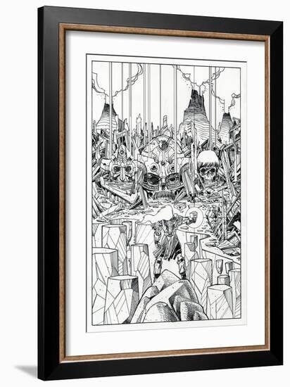 Page Inks-Walter Simonson-Framed Art Print