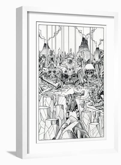 Page Inks-Walter Simonson-Framed Art Print