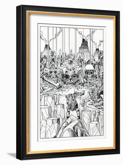 Page Inks-Walter Simonson-Framed Art Print