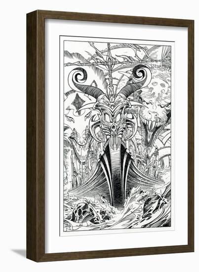 Page Inks-Walter Simonson-Framed Art Print