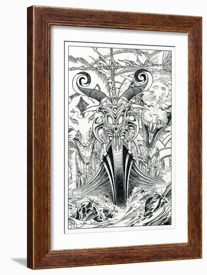 Page Inks-Walter Simonson-Framed Art Print