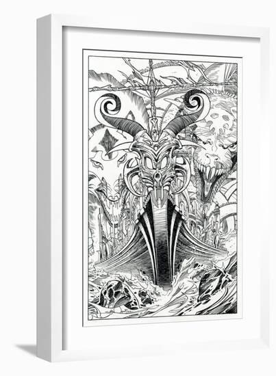 Page Inks-Walter Simonson-Framed Art Print