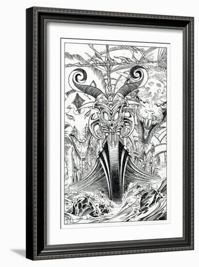 Page Inks-Walter Simonson-Framed Art Print