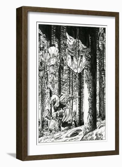 Page Inks-Walter Simonson-Framed Art Print