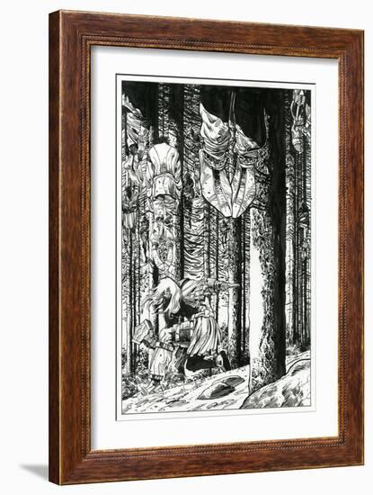 Page Inks-Walter Simonson-Framed Art Print