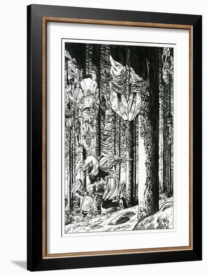 Page Inks-Walter Simonson-Framed Art Print