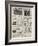 Page of Advertisements-null-Framed Giclee Print