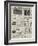 Page of Advertisements-null-Framed Giclee Print