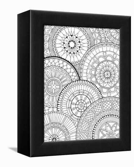 Page of Mandalas-Hello Angel-Framed Premier Image Canvas