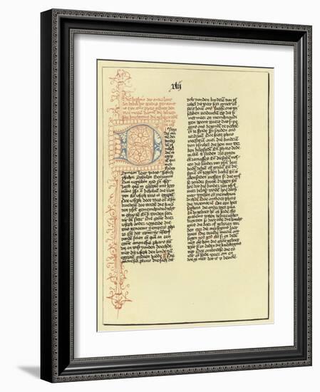 Page of the Book of Exodus-null-Framed Giclee Print