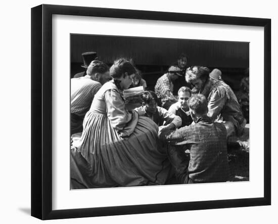 Pageant Participants-null-Framed Photographic Print