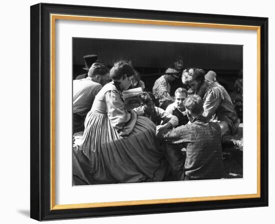 Pageant Participants-null-Framed Photographic Print