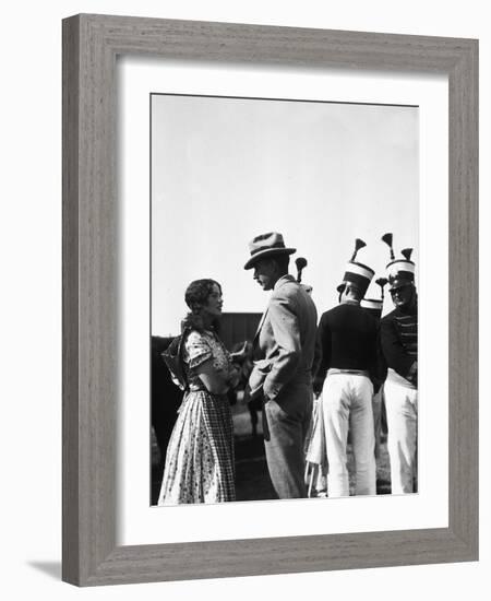 Pageant Participants-null-Framed Photographic Print