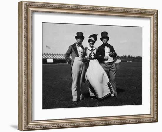 Pageant Participants-null-Framed Photographic Print