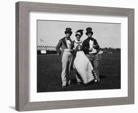 Pageant Participants-null-Framed Photographic Print