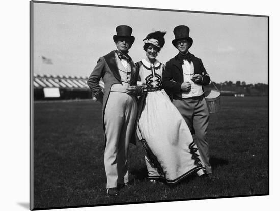 Pageant Participants-null-Mounted Photographic Print