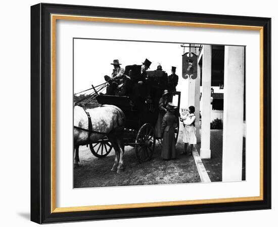 Pageant Participants-null-Framed Photographic Print