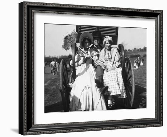 Pageant Participants-null-Framed Photographic Print