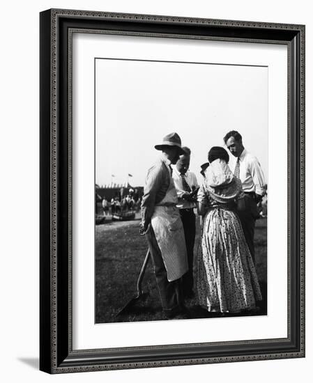 Pageant Participants-null-Framed Photographic Print