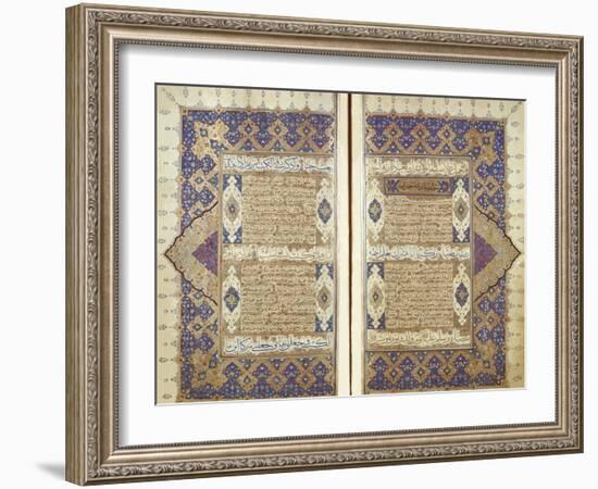 Pages From a Qur'an-null-Framed Giclee Print