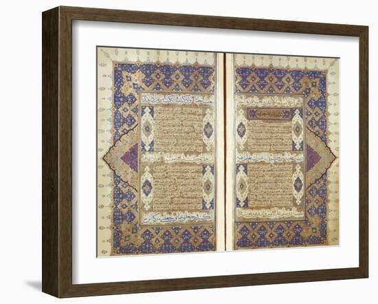 Pages From a Qur'an-null-Framed Giclee Print